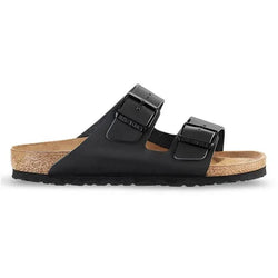 Birkenstock Arizona Black Smooth Leather (Narrow) - SPORTFIRST HERVEY BAY