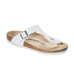 Birkenstock Gizeh White Birko-Flor (Narrow) - SPORTFIRST HERVEY BAY