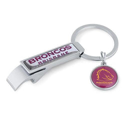 Brisbane Broncos Bottle Opener Keyring - SPORTFIRST HERVEY BAY