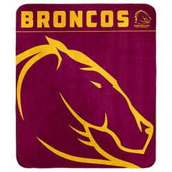 Brisbane Broncos Fleece Blanket - SPORTFIRST HERVEY BAY