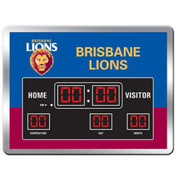 Brisbane Lions LED Scoreboard Clock - SPORTFIRST HERVEY BAY