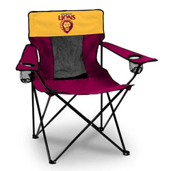 Brisbane Lions Outdoor Chair - SPORTFIRST HERVEY BAY
