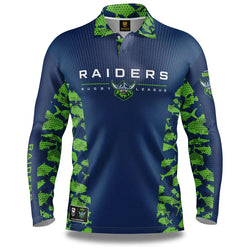 Canberra Raiders Reef Runner Fishing Shirt - SPORTFIRST HERVEY BAY