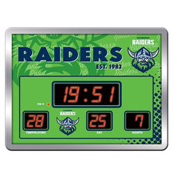Canberra Raiders Scoreboard Clock - SPORTFIRST HERVEY BAY