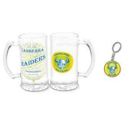 Canberra Raiders Stein & Bottle Opener Pack - SPORTFIRST HERVEY BAY