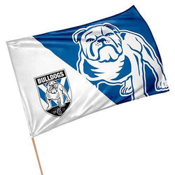 Canterbury Bulldogs Game Day Flag - SPORTFIRST HERVEY BAY