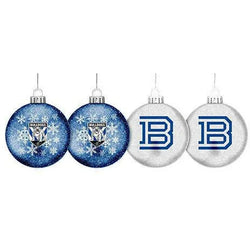 Canterbury Bulldogs Glitter Baubles - SPORTFIRST HERVEY BAY