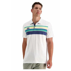 Canterbury Chest Band Stripe Mens Polo - SPORTFIRST HERVEY BAY