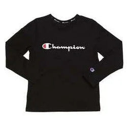 Champion Script Long Sleeve Kids Tee - SPORTFIRST HERVEY BAY