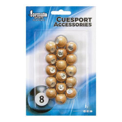 Formula Sports Kelly Pool Marbles - Wood - SPORTFIRST HERVEY BAY
