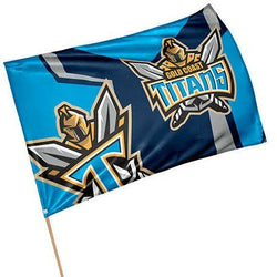 Gold Coast Titans Game Day Flag - SPORTFIRST HERVEY BAY