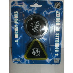Halex Mid Size Hockey Pucks (4 Pack) - SPORTFIRST HERVEY BAY
