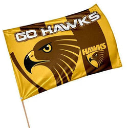 Hawthorn Hawks Game Day Flag - SPORTFIRST HERVEY BAY