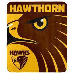 Hawthorn Hawks Polar Fleece Rug - SPORTFIRST HERVEY BAY