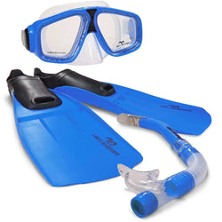 Land & Sea Adventurer Mask, Snorkel & Fins Set - SPORTFIRST HERVEY BAY