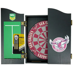 Manly Sea Eagles Dartboard Kit - SPORTFIRST HERVEY BAY