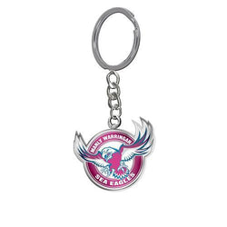 Manly Sea Eagles Metal Keyring - SPORTFIRST HERVEY BAY