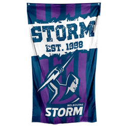 Melbourne Storm Cape Flag - SPORTFIRST HERVEY BAY
