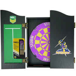 Melbourne Storm Dartboard Kit - SPORTFIRST HERVEY BAY
