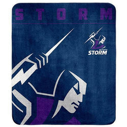 Melbourne Storm Fleece Blanket - SPORTFIRST HERVEY BAY