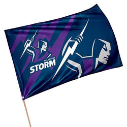 Melbourne Storm Game Day Flag - SPORTFIRST HERVEY BAY