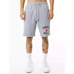 Mitchell & Ness - Chicago Bull Warm Up Raw Edge Short - SPORTFIRST HERVEY BAY