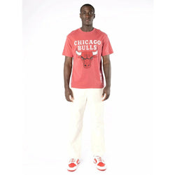 Mitchell & Ness - Chicago Bulls Vintage Big Logo Tee - SPORTFIRST HERVEY BAY