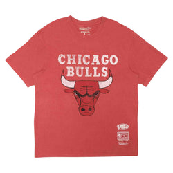 Mitchell & Ness - Chicago Bulls Vintage Big Logo Tee - SPORTFIRST HERVEY BAY