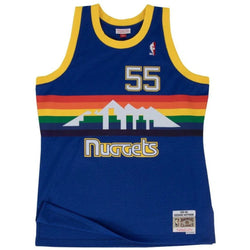Mitchell & Ness - Dikembe Mutombo 55, Nuggets 91-92 Road NBA Swingman Jersey - SPORTFIRST HERVEY BAY