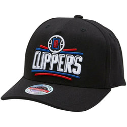 Mitchell & Ness - LA Clippers Team Logo 5 Panel Classic Red Snapback - SPORTFIRST HERVEY BAY
