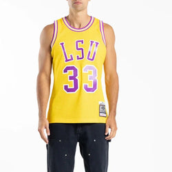 Mitchell & Ness - Shaquille Oneal 34, LSU 90-91 Swingman Jersey - SPORTFIRST HERVEY BAY
