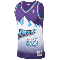 Mitchell & Ness - Utah Jazz, Karl Malone 96-97 Home NBA Swingman Jersey - SPORTFIRST HERVEY BAY