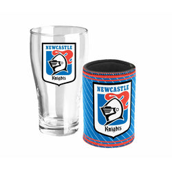 Newcastle Knights Heritage Pint & Cooler Set - SPORTFIRST HERVEY BAY