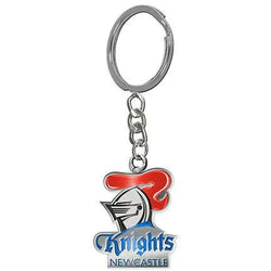 Newcastle Knights Metal Keyring - SPORTFIRST HERVEY BAY
