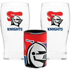 Newcastle Knights Pint Glasses & Cooler - SPORTFIRST HERVEY BAY