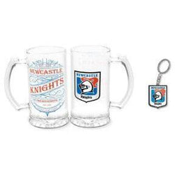Newcastle Knights Stein & Bottle Opener Pack - SPORTFIRST HERVEY BAY
