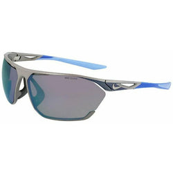 Nike Sun Stratus M Sunglasses - Satin Gunmetal/Milky Blue Mirror - SPORTFIRST HERVEY BAY