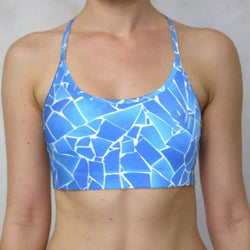 NikkiP Shattered Medium Support Sports Bra - SPORTFIRST HERVEY BAY
