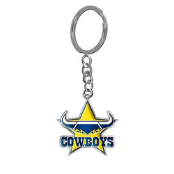 North Queensland Cowboys Metal Keyring - SPORTFIRST HERVEY BAY