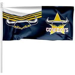 North Queensland Cowboys Pole Flag - SPORTFIRST HERVEY BAY