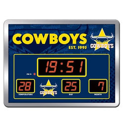 North Queensland Cowboys Scoreboard Clock - SPORTFIRST HERVEY BAY