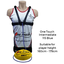 One Touch Harness and Leather Ball - Senior - SPORTFIRST HERVEY BAY