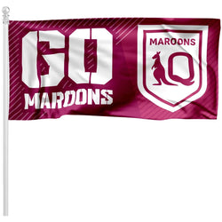 Queensland Maroons Pole Flag - SPORTFIRST HERVEY BAY