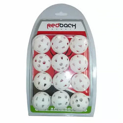 Redback Air Flow Balls (Pack of 12) - SPORTFIRST HERVEY BAY