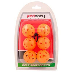 Redback Air Flow Balls (Pack of 6) - SPORTFIRST HERVEY BAY
