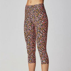 Running Bare Fight Club Ab-Waist 3/4 Leggings - SPORTFIRST HERVEY BAY
