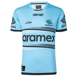 Sharks 2023 Mens Training Jersey - SPORTFIRST HERVEY BAY