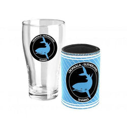 Sharks Heritage Pint & Cooler Set - SPORTFIRST HERVEY BAY