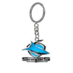 Sharks Metal Keyring - SPORTFIRST HERVEY BAY