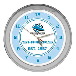Sharks Neon Clock - SPORTFIRST HERVEY BAY